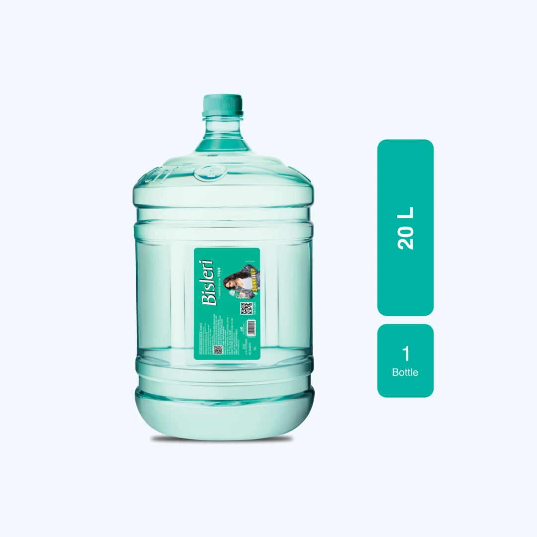 Bisleri 20 L Packaged Drinking Water Jar